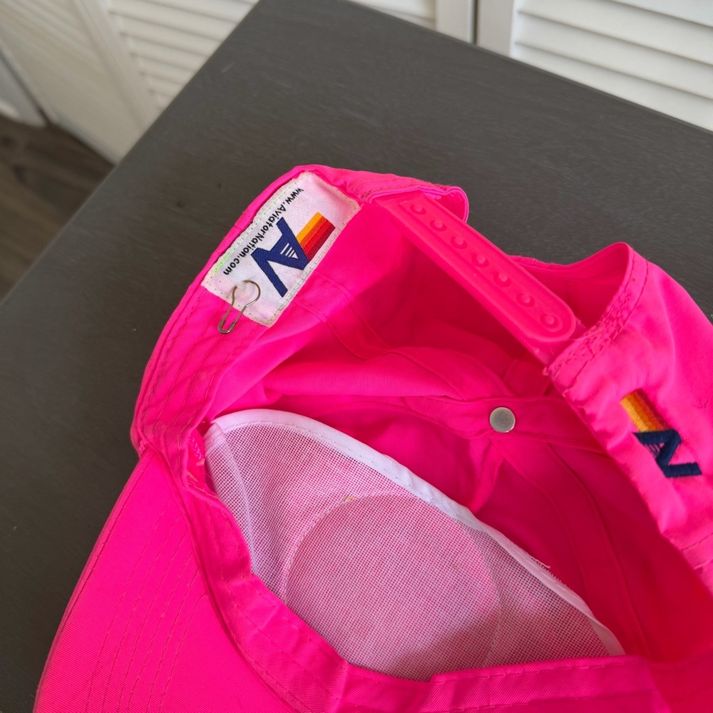 Pink Aviator Nation Snap Back Hat - Picture 5 of 7